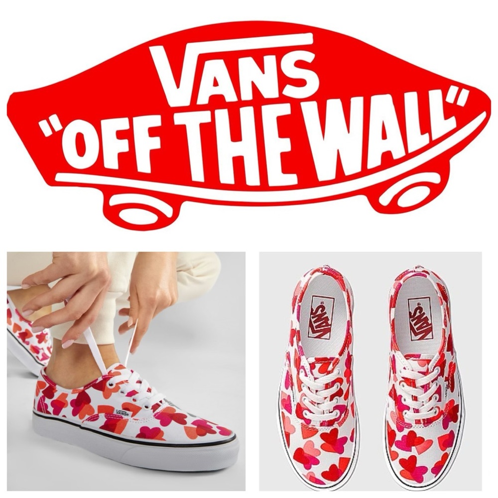 🆕♥️ LOVE & HEARTS SNEAKERS BY VANS ♥️🆕